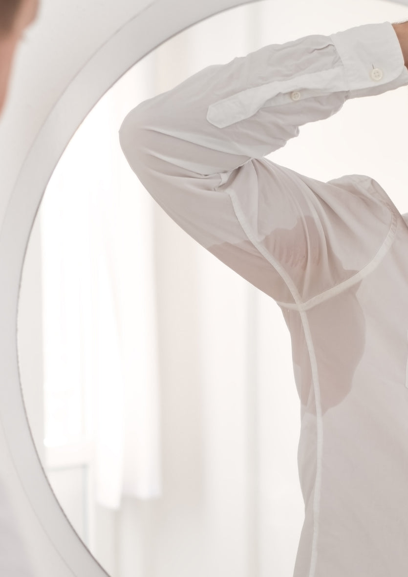 Zweetvlekken uit kleding