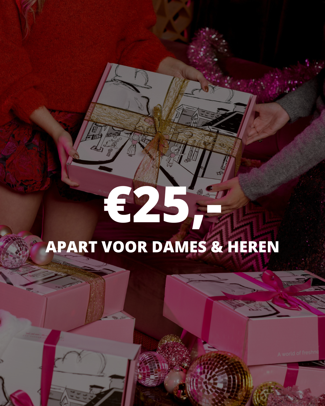 Kerstpakket voor vrouwen - 25,-