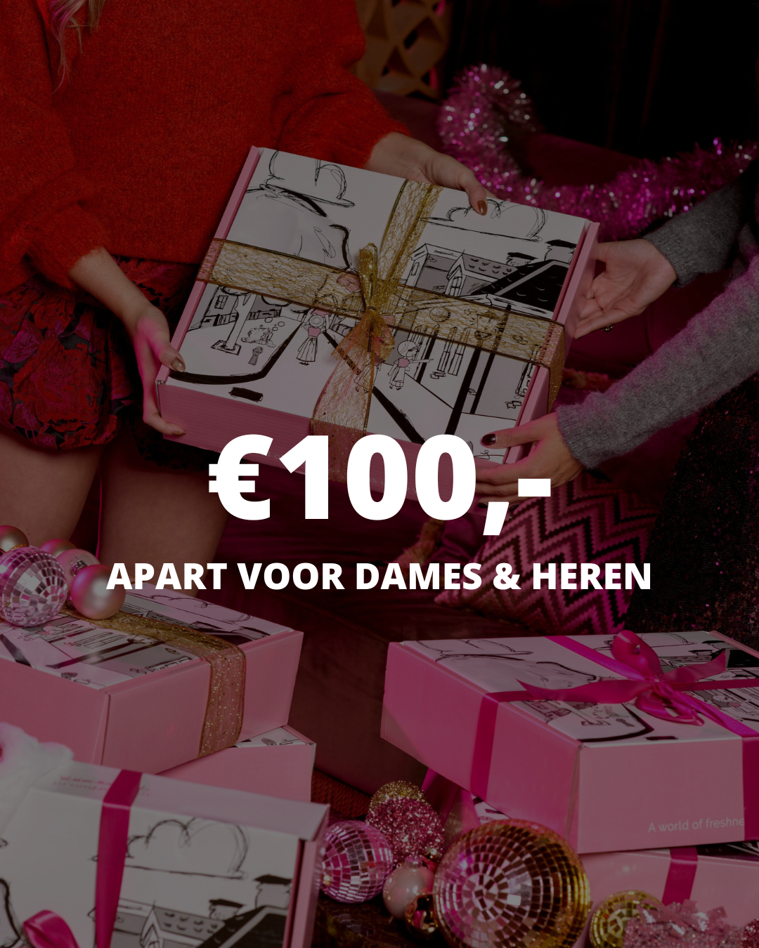 Kerstpakket voor vrouwen - 100,-