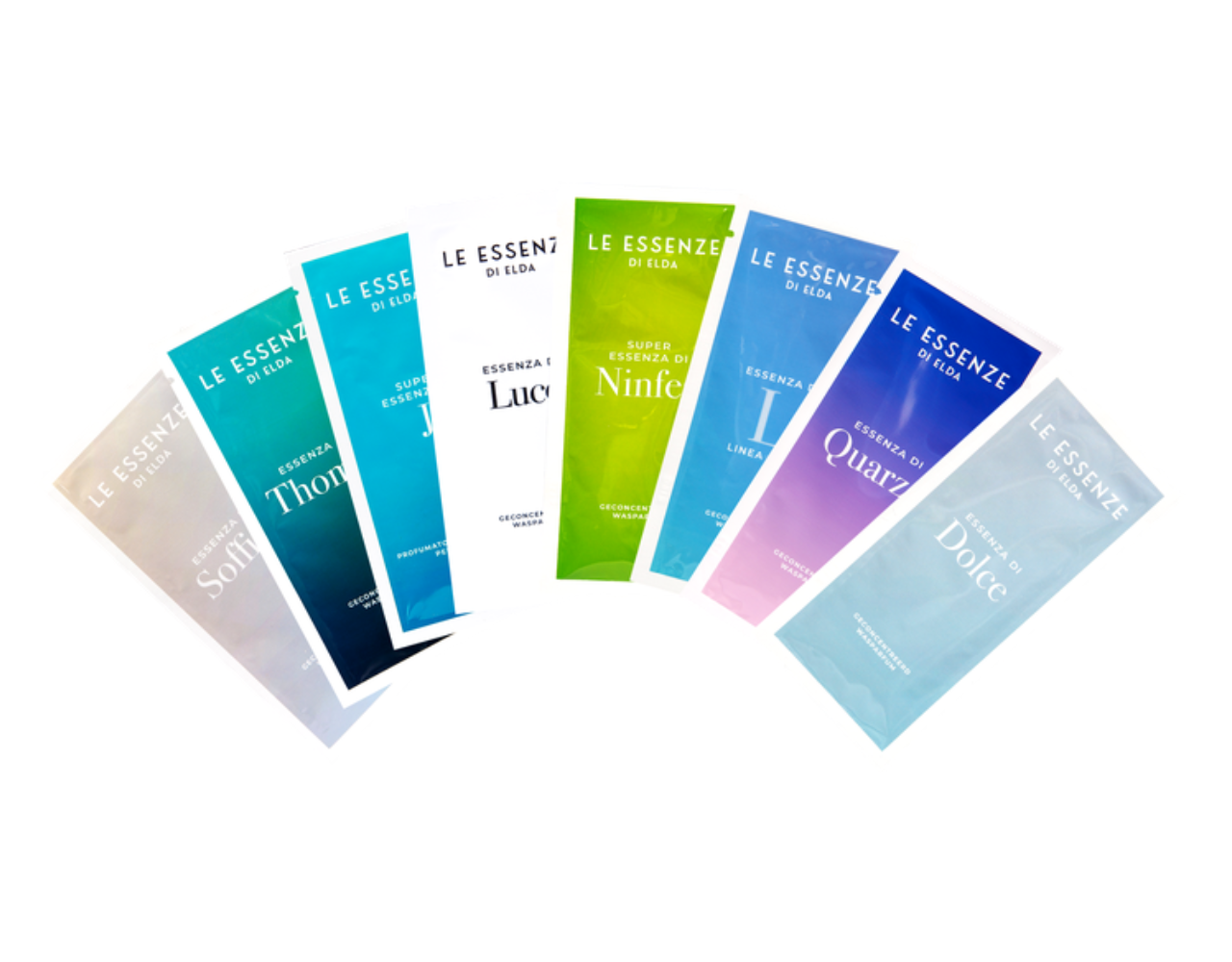 Wasparfum proefpakket zacht en poederig