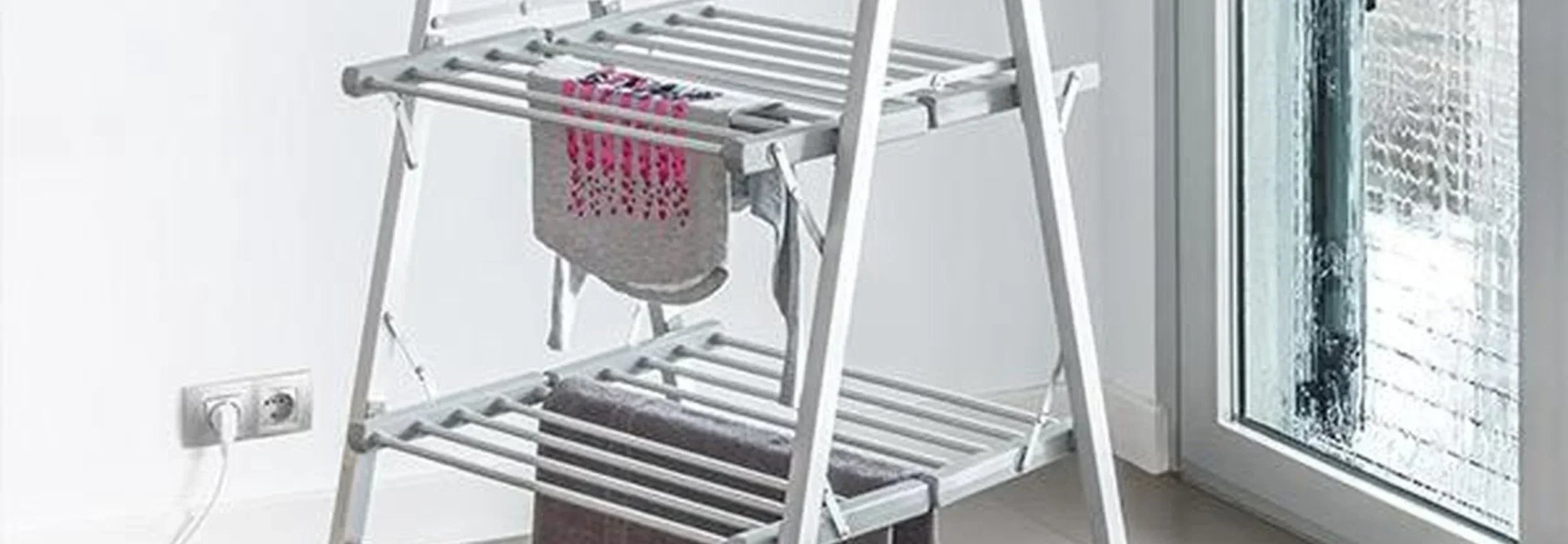 Was drogen met een elektrisch droogrek - Bespaar energie