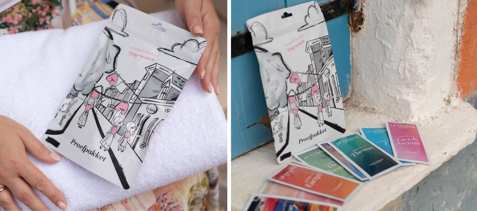 Wasparfum proefpakket