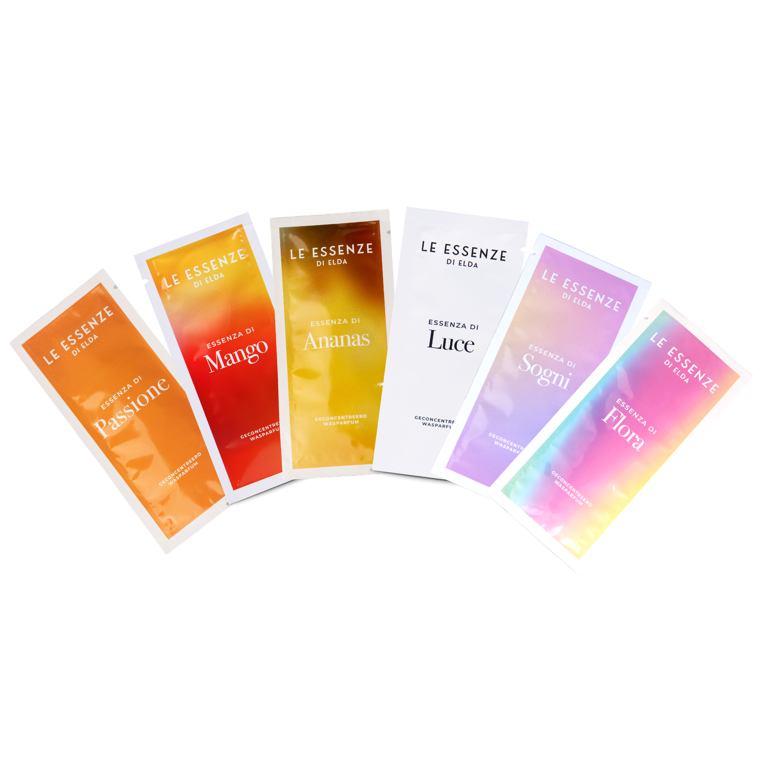 Wasparfum proefpakket nieuwste geuren