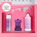 Cadeaudoos Schoon en Fris | Textielspray, Geurkaart & Allesreinigerspray (5 stuks)