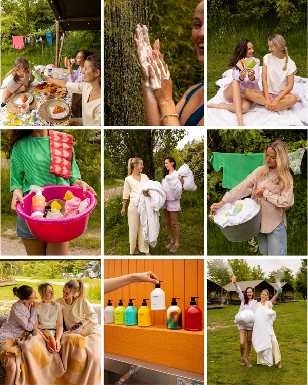 Wasparfum op de camping